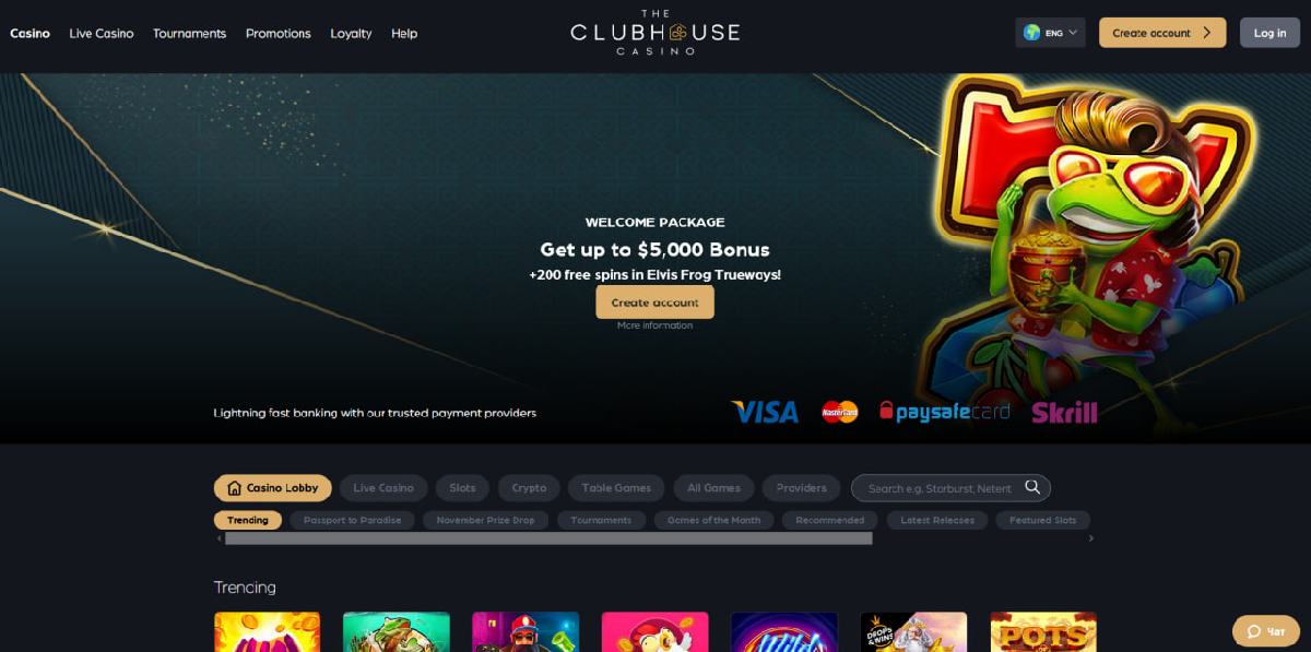 Clubhouse casino main lobby with pokies and table games Clubhouse casino main lobby with pokies and table games