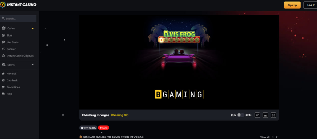 How to play Elvis Frog in Vegas pokie step by step
