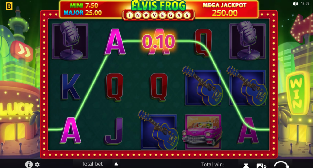 Where to play Elvis Frog in Vegas online casinos